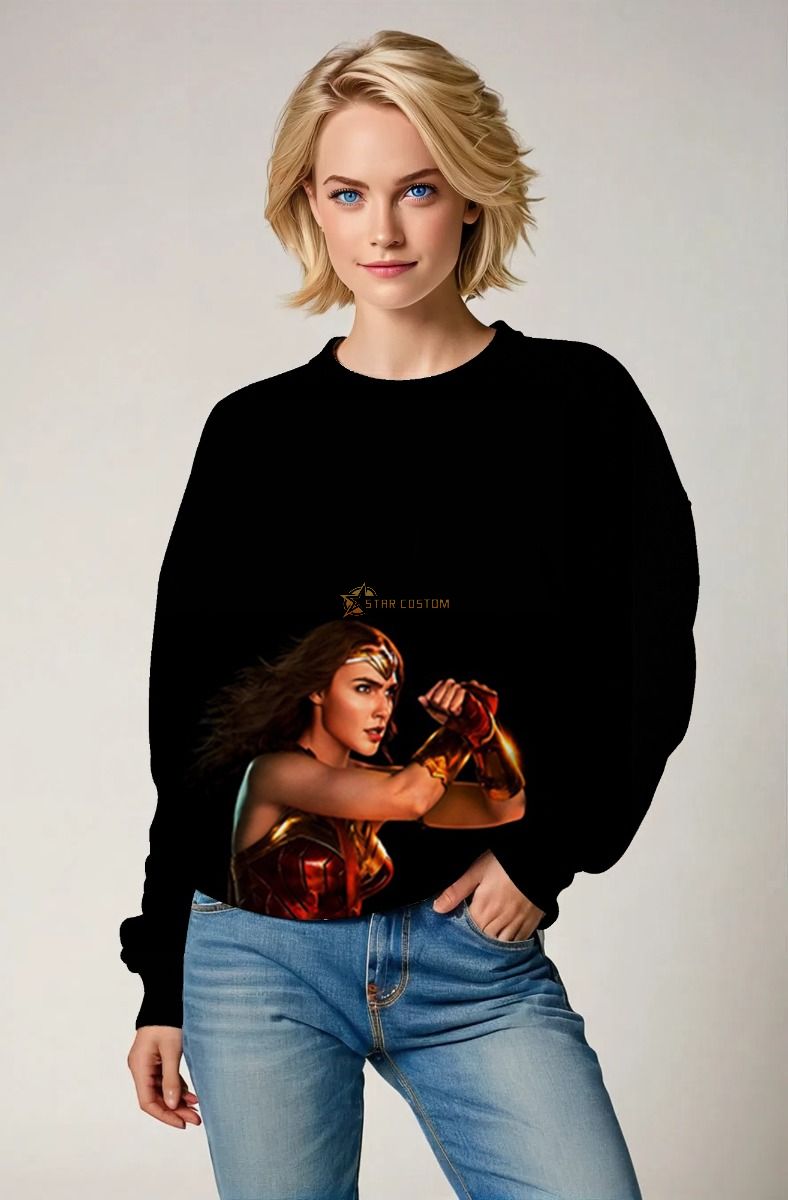 Golden Warrior Sweatshirt – Strength in Silence