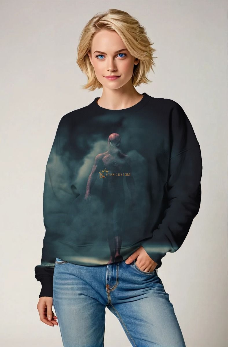 Urban Phantom Sweatshirt – Spider in the Shadows