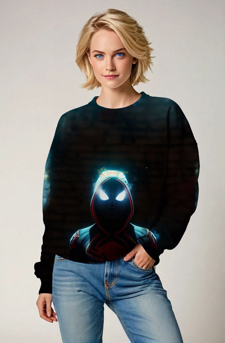 Crewneck Sweatshirt - Spider-Man Design