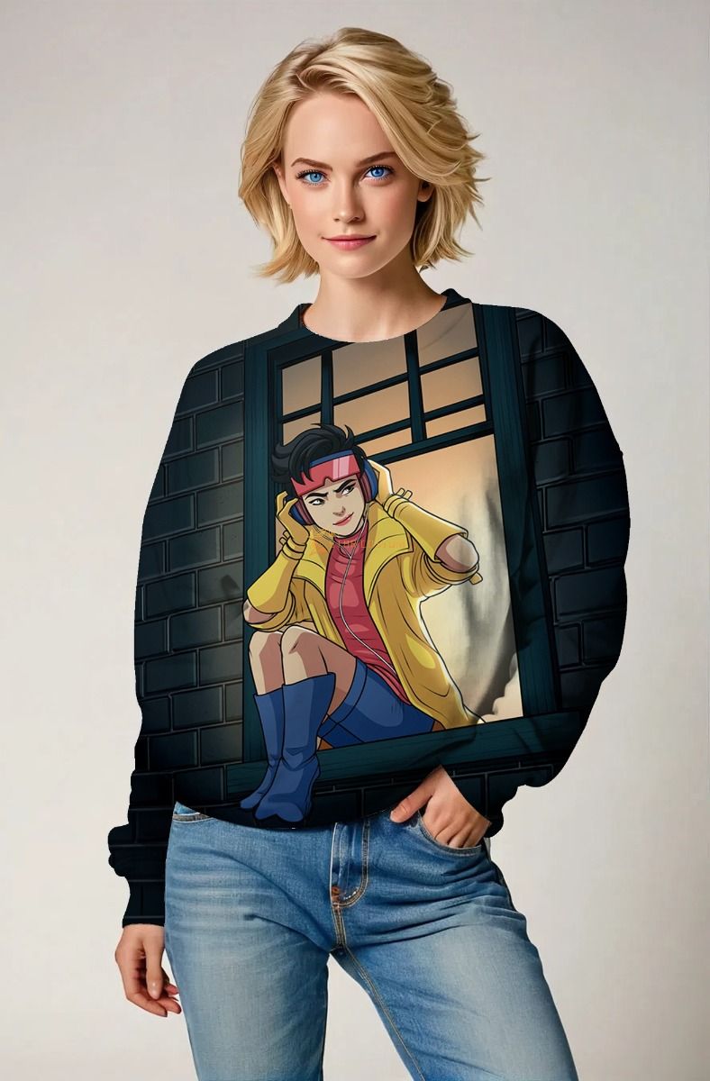 Jubilee Yellow & Pink Crewneck Sweatshirt