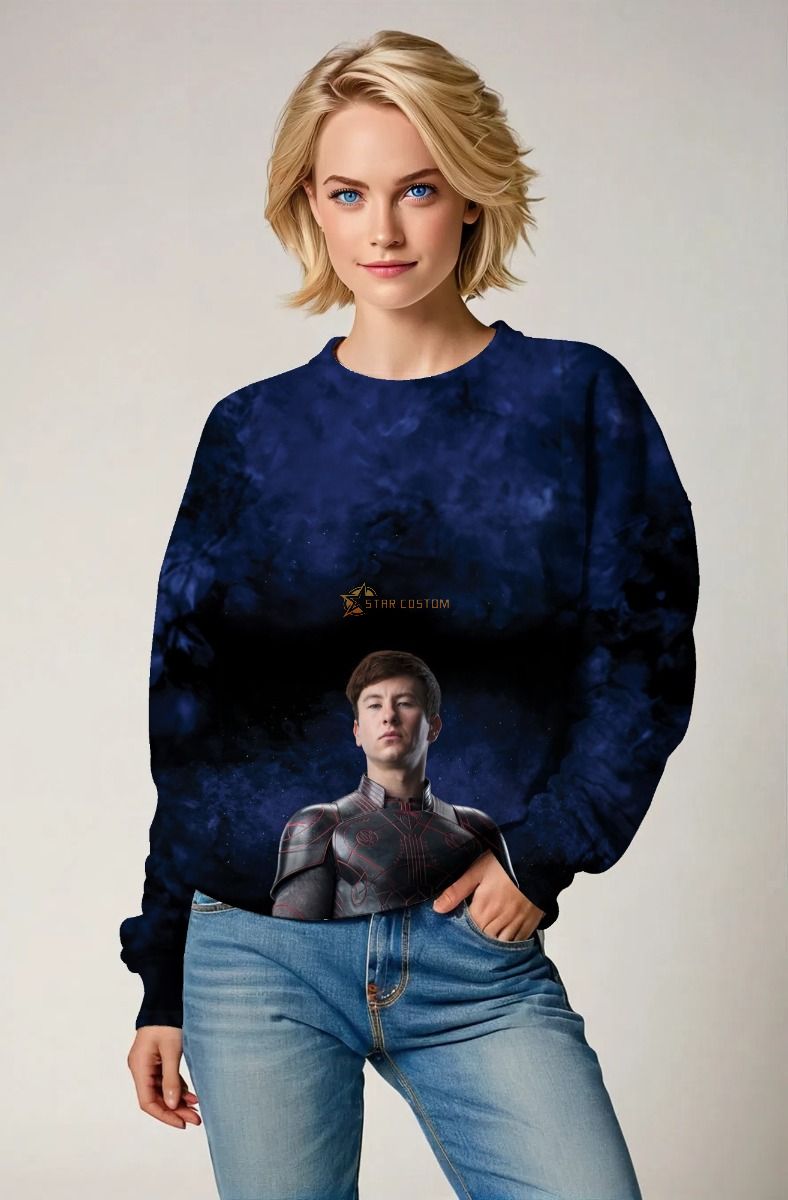 The Druig Sweatshirt brings the powerful Eternals hero to life with an intense