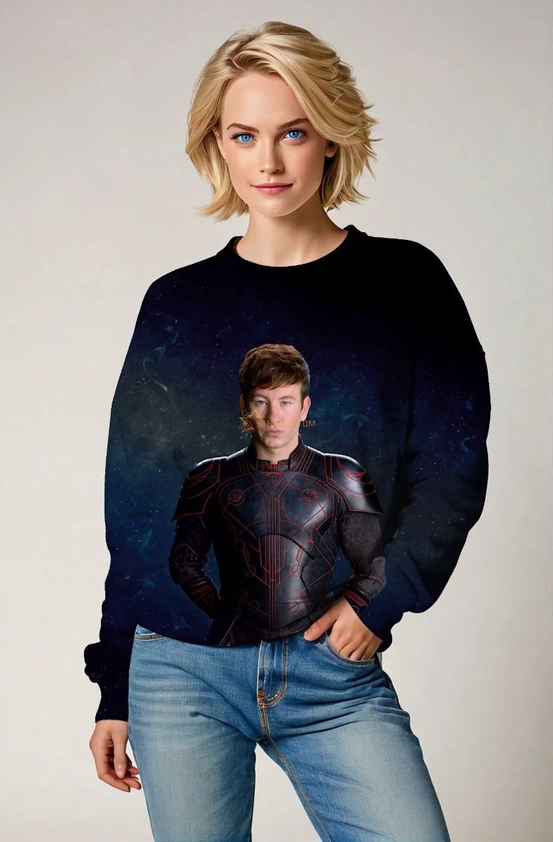 The Druig Sweatshirt embodies the dark power of the Eternals