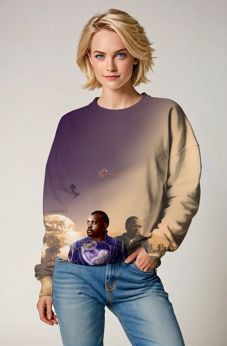 The Phastos Sweatshirt features a stunning graphic of Phastos