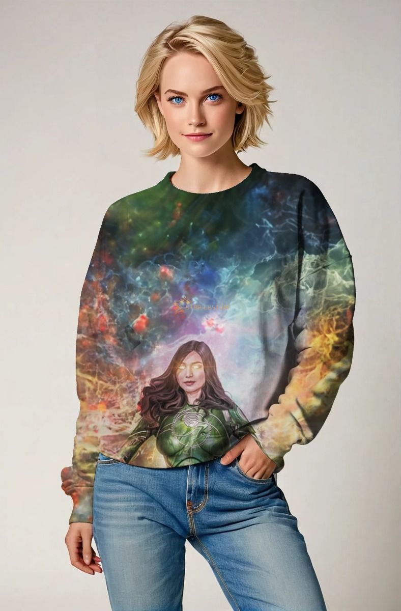 Embrace the mystical powers of Sersi with this stylish sweatshirt