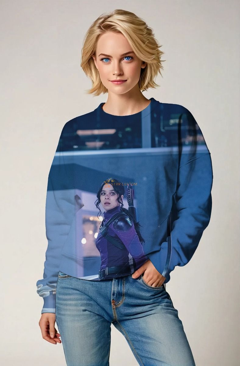 Dark Kate Bishop / Hawkeye Sweatshirt – Heroic Elegance