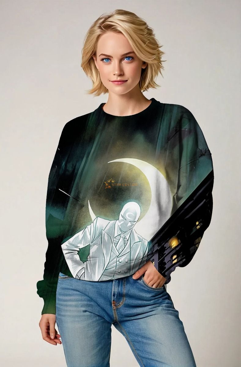 Marc Spector / Moon Knight Sweatshirt – A Hero in the Shadows