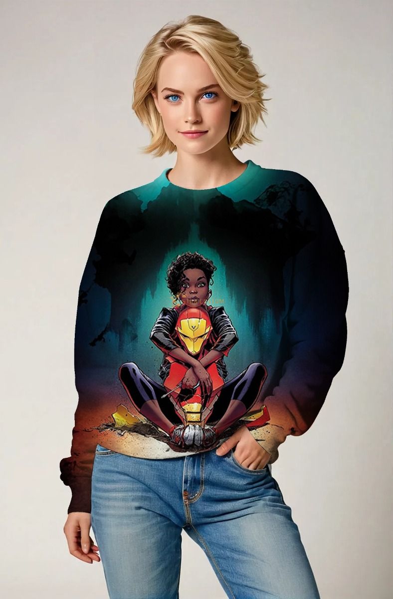 Riri Williams Sweatshirt – Ironheart's Visionary Design