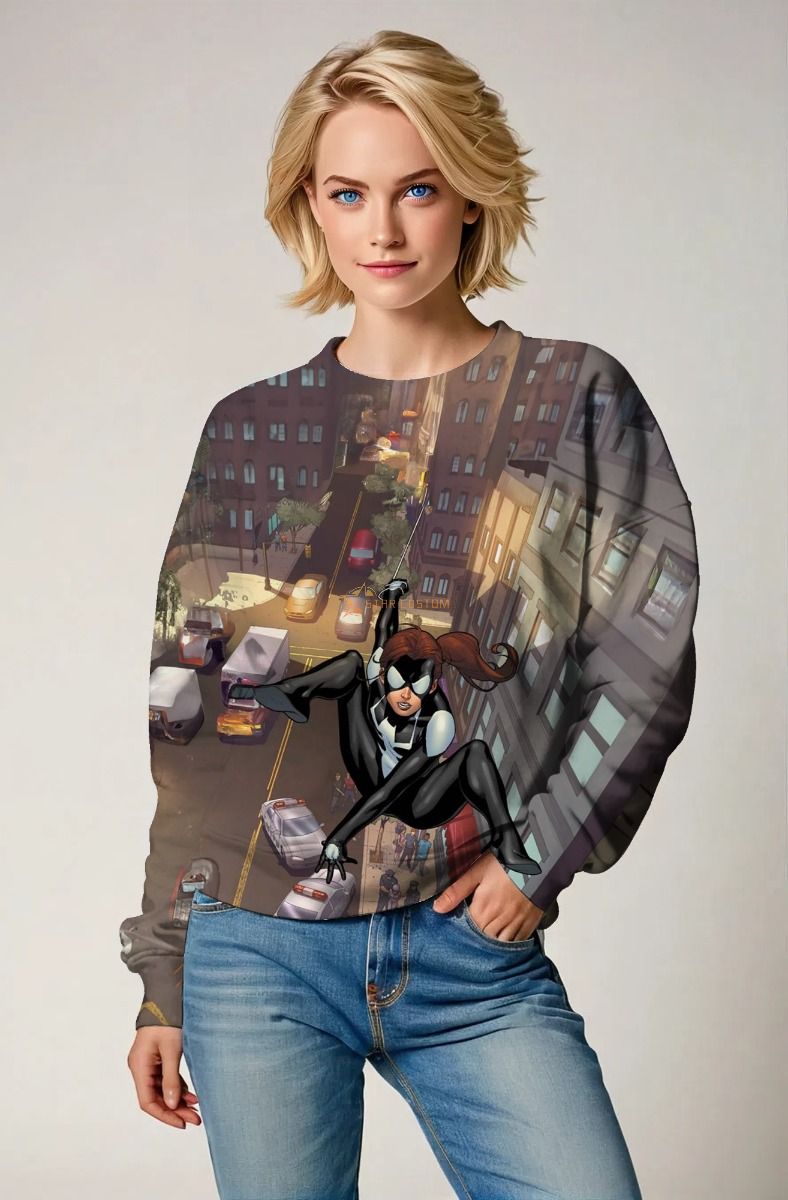 Anya Corazon Sweatshirt – Spider-Girl (Arana) in Action