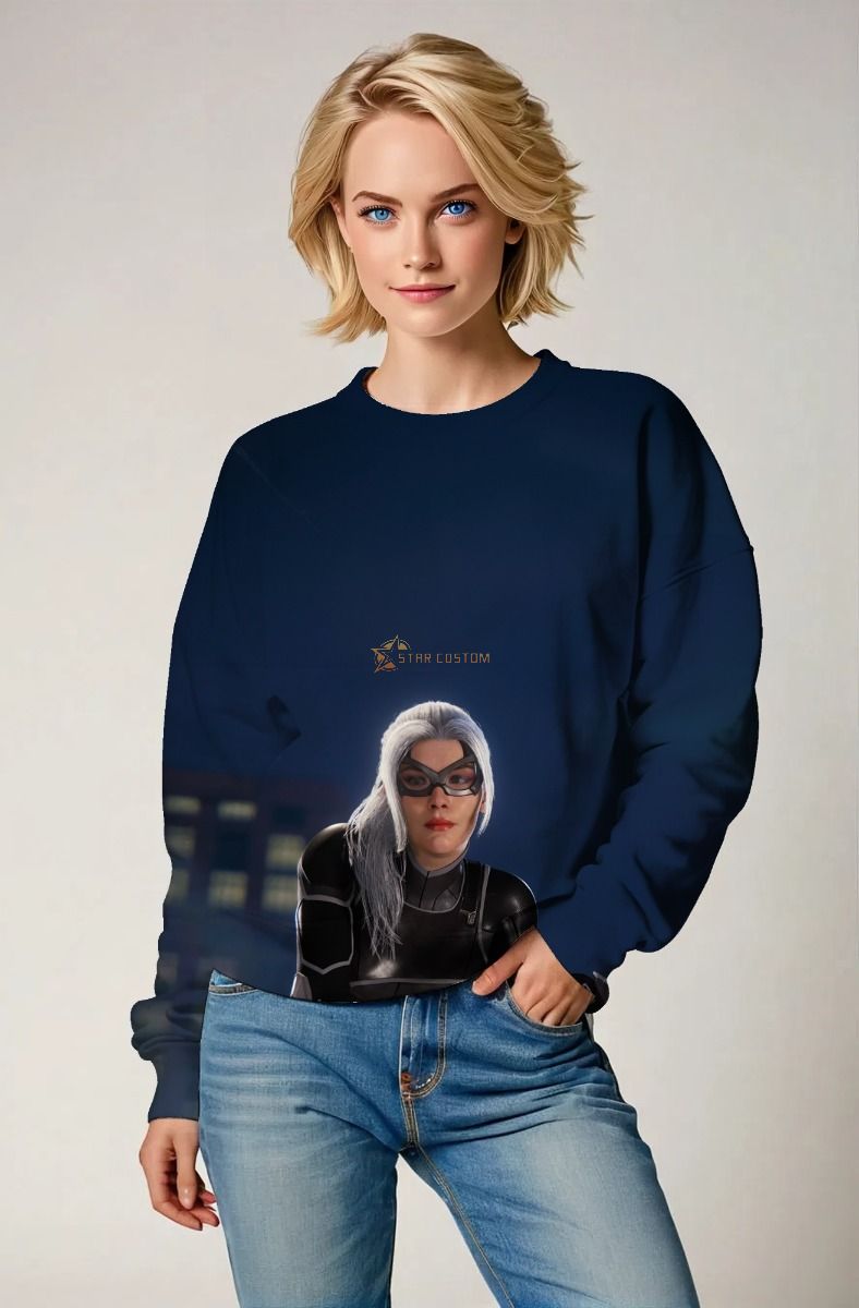Felicia Hardy / Black Cat Sweatshirt - Night Heist Edition
