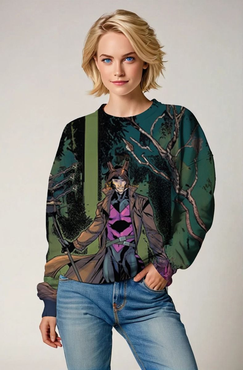 Gambit (Remy LeBeau) Sweatshirt - Master of Cards in 