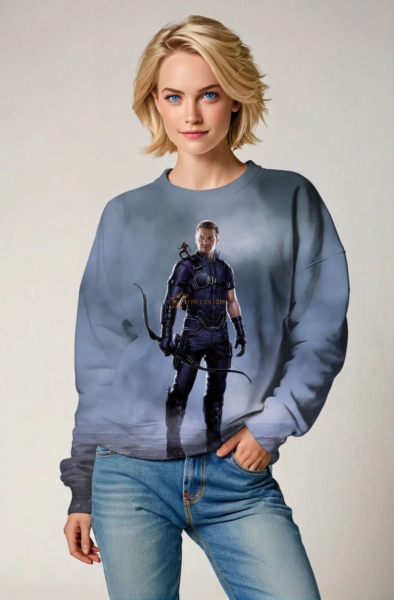 Clint Barton / Hawkeye Sweatshirt - Precision with Every Shot