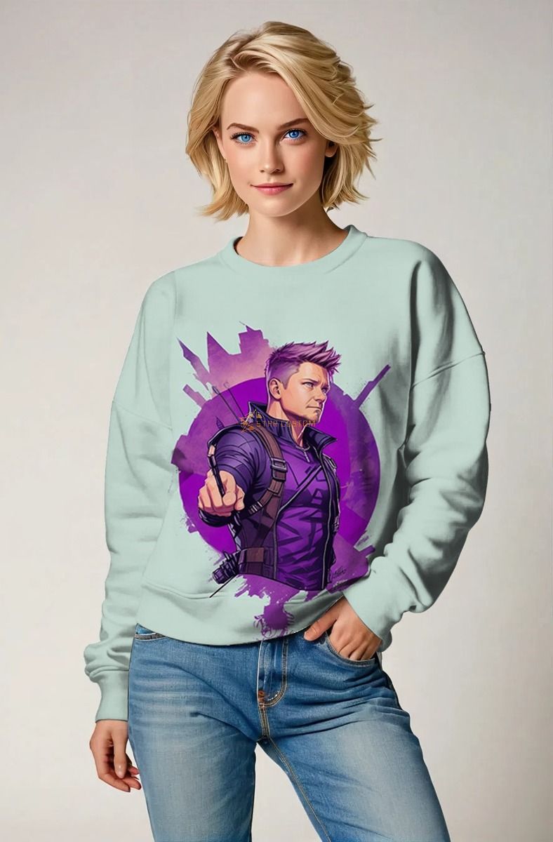 Clint Barton / Hawkeye Sweatshirt - Precision with Every 