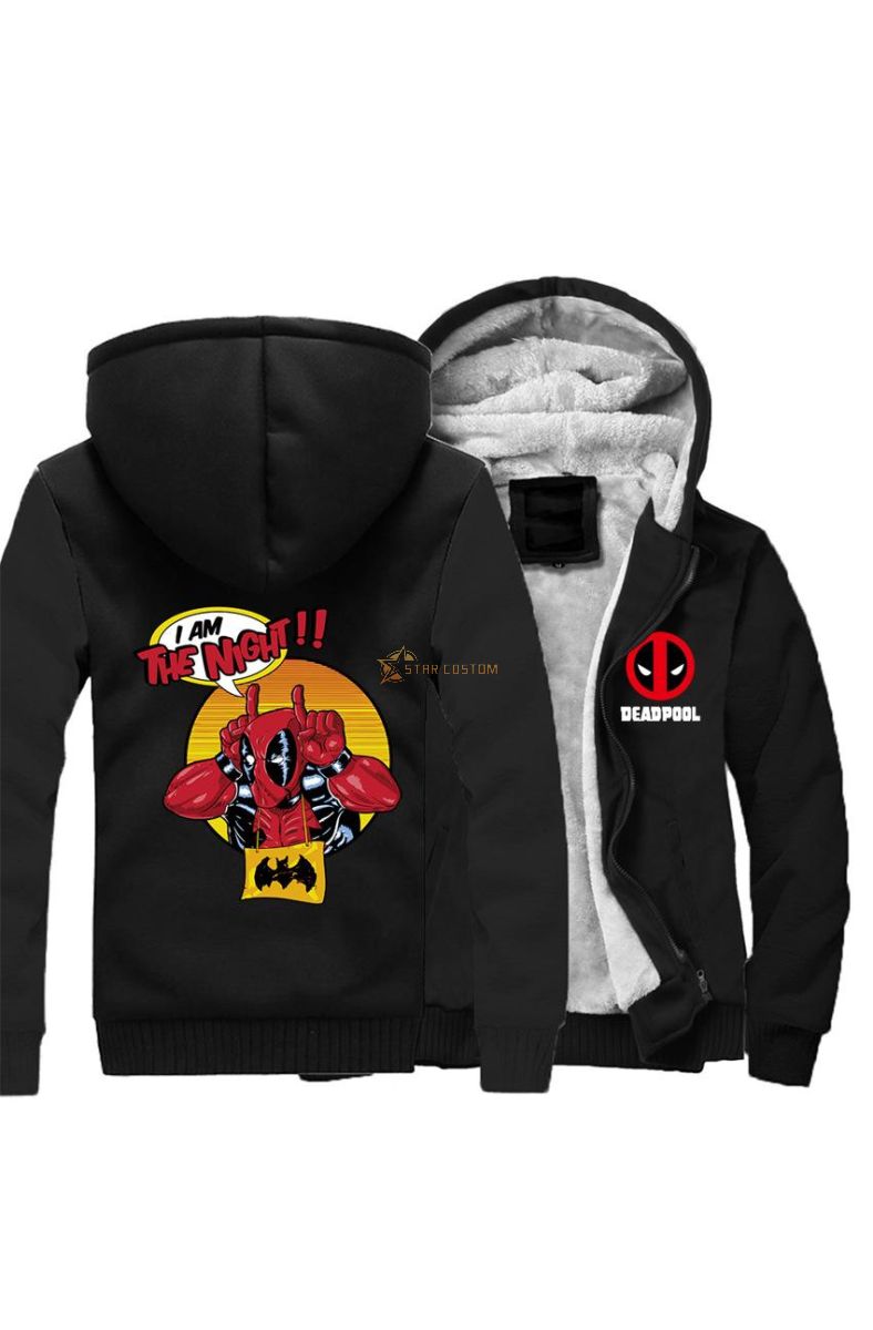 Solid Color Deadpool Movie Series Deadpool Funny Deadpool Hoodie Solid