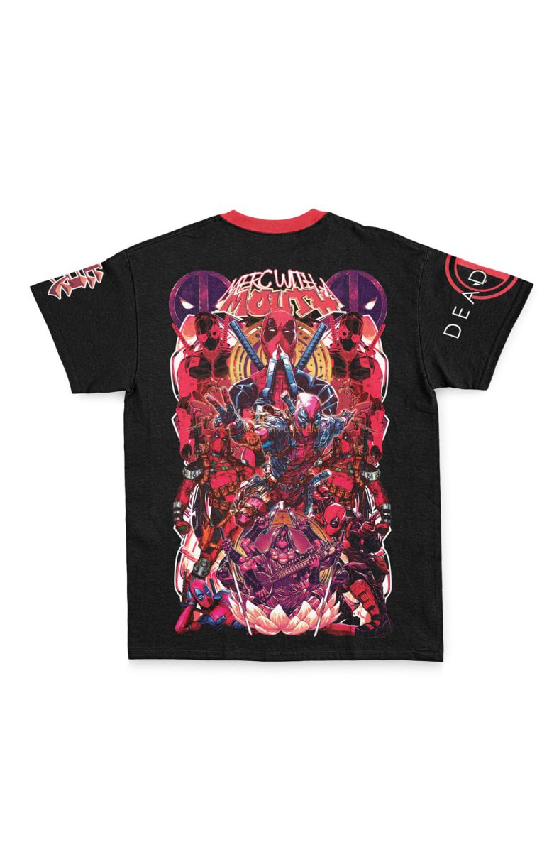 Deadpool Marvel Comics Streetwear T-Shirt