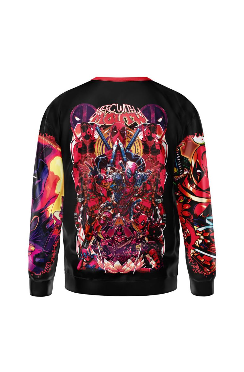 Deadpool Marvel Comics Streetwear Sweatshirt