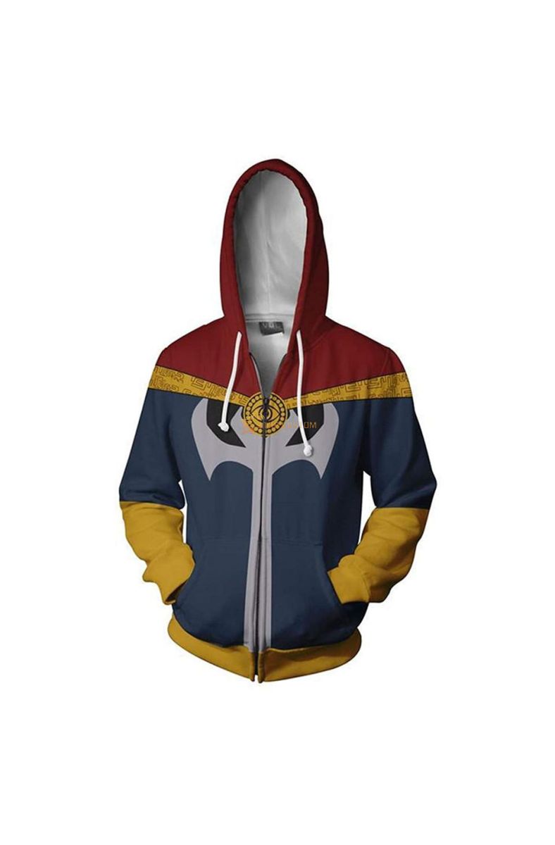Doctor Strange Doctor Strange Print Fa Marvel Inspired Hoodie