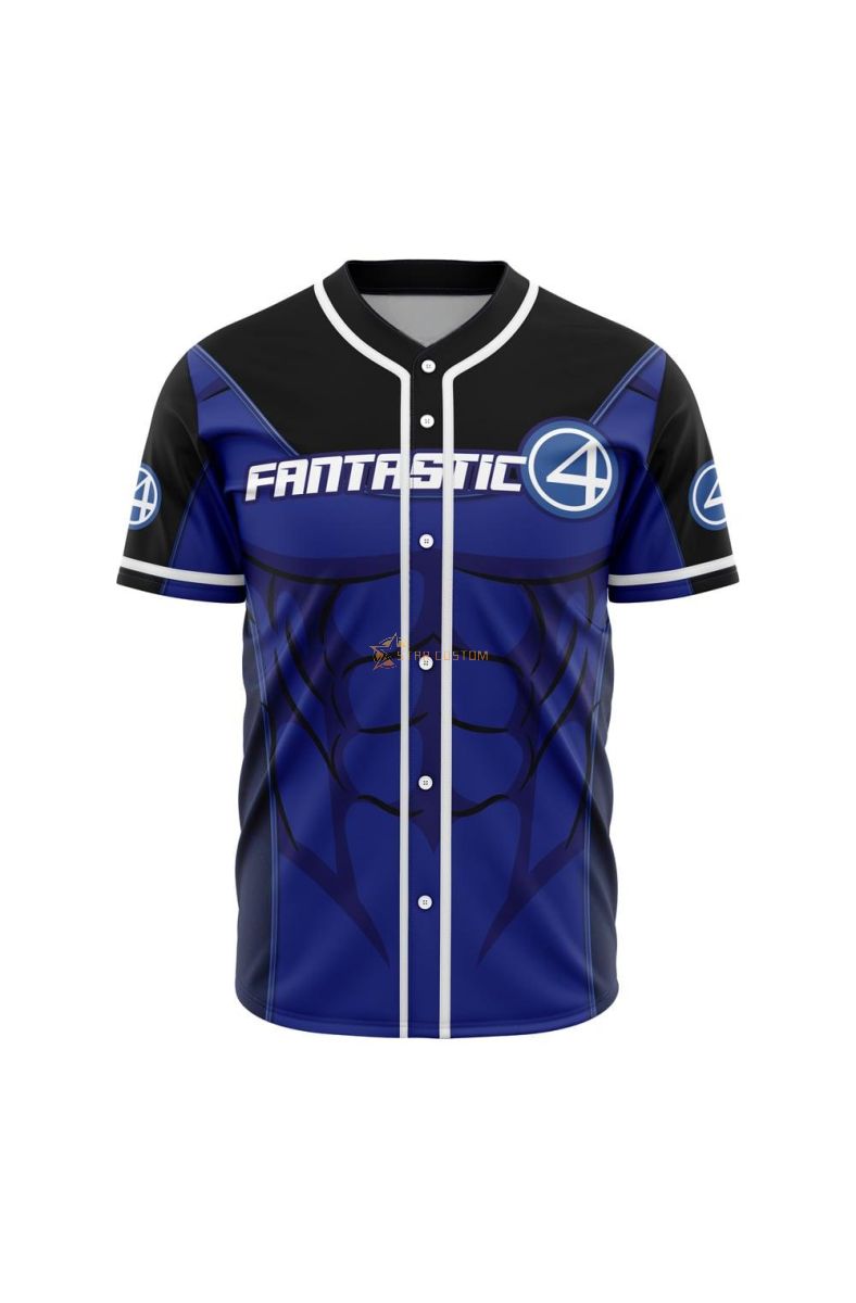 Fantastic Four Marvel Baseball Jersey