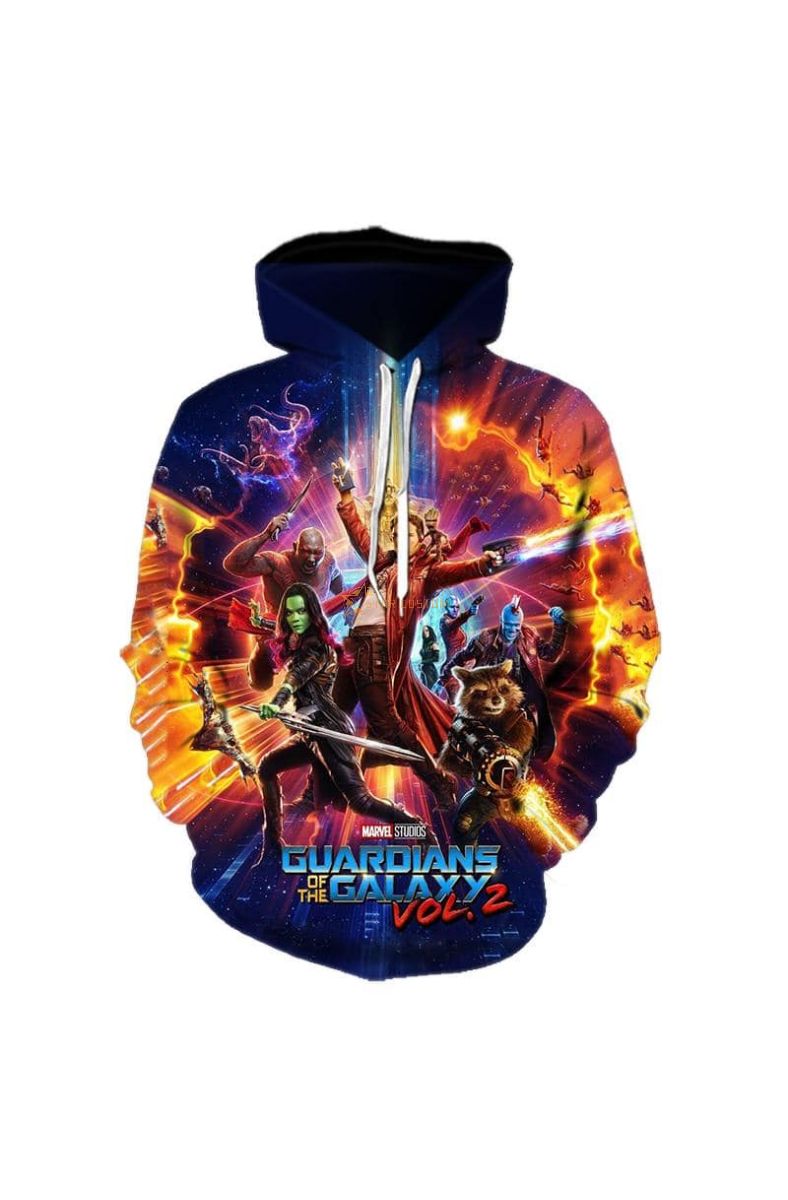 Galaxy Guard Anime Hoodie Classic Fit Graphic