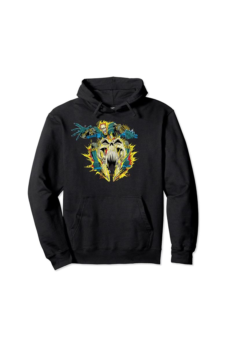 Ghost Rider Action Shot Pullover Hoodie