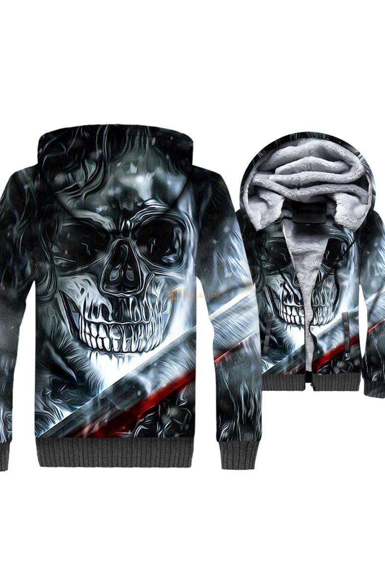 Ghost Rider Series Black Hoodie Black
