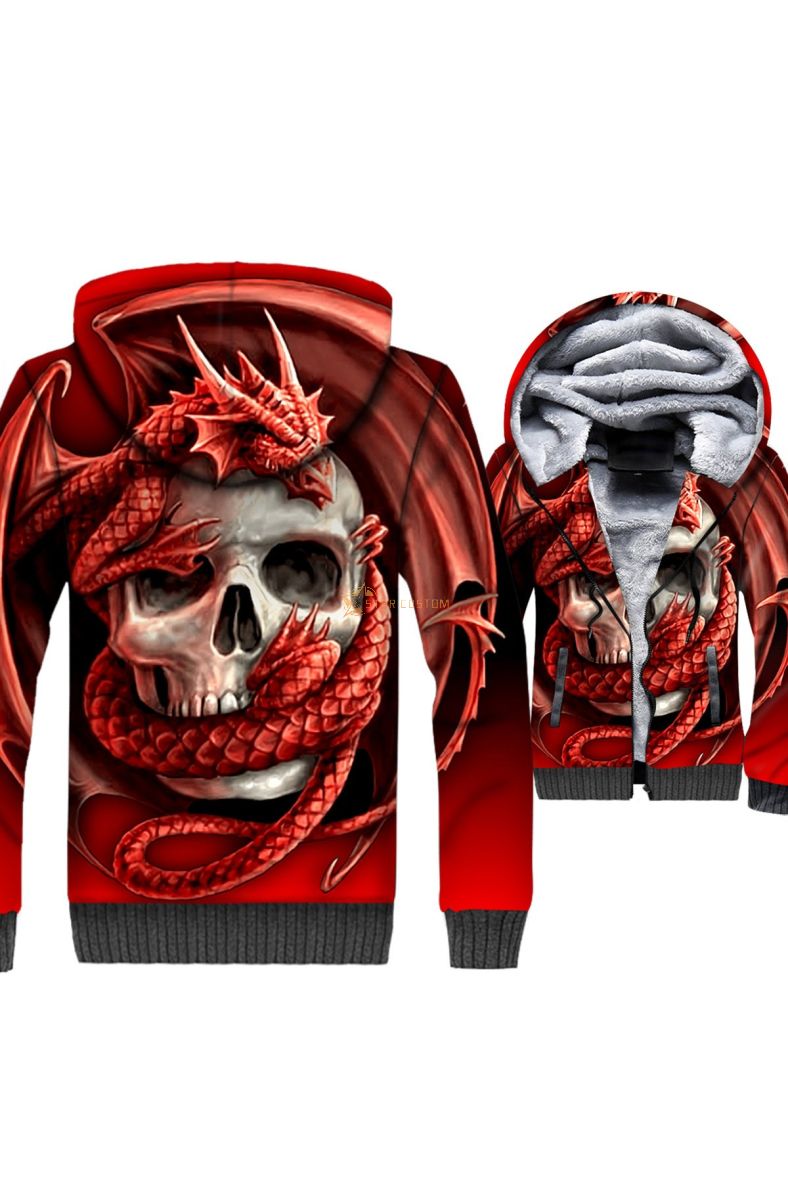 Ghost Rider Series Flame Hoodie Unisex Urban Style
