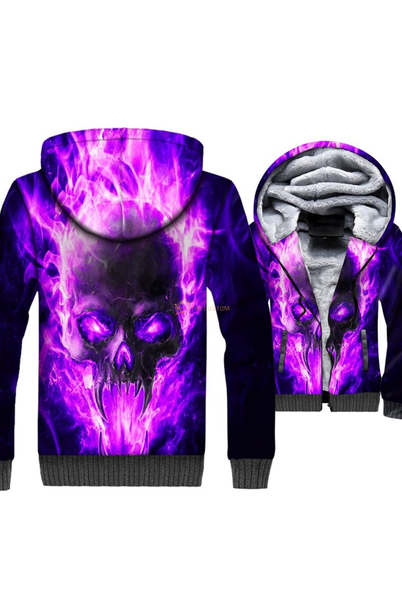 Ghost Rider Series Purpl Hoodie Purple