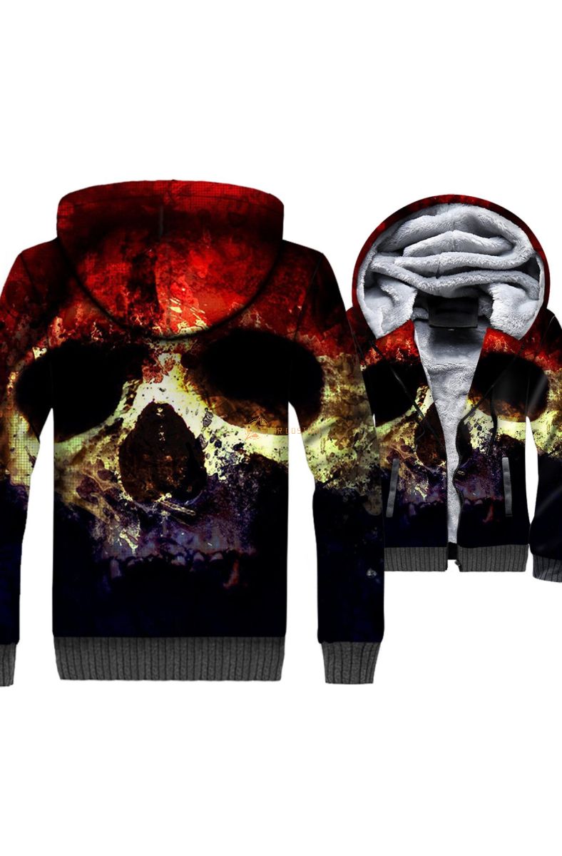 Ghost Rider Series Scarl Hoodie Graphic Urban Style