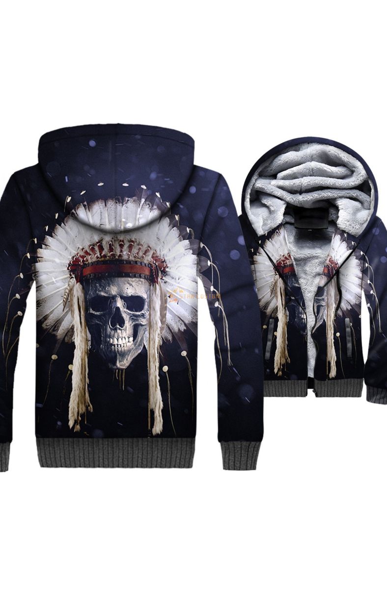 Ghost Rider Series Skull Hoodie Urban Style Graphic