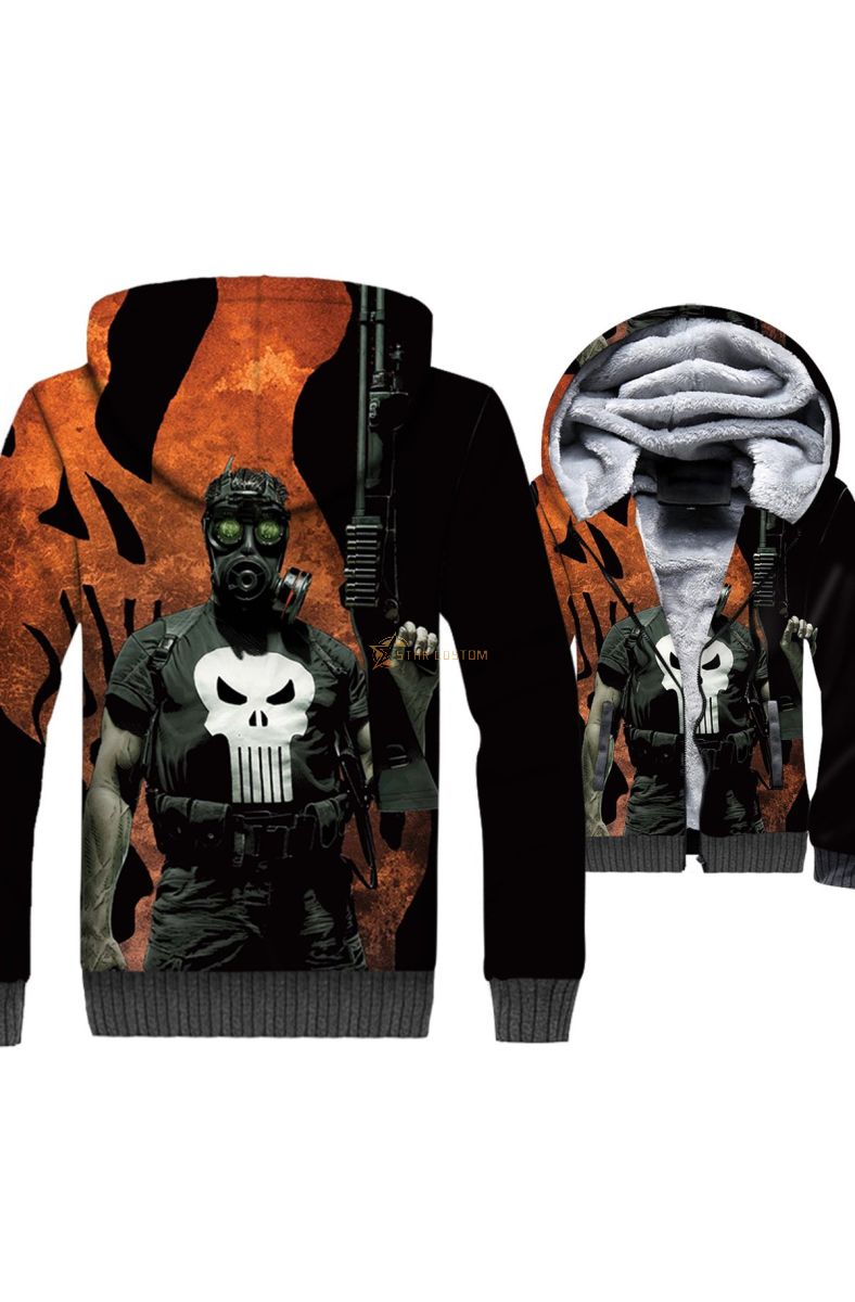 Ghost Rider Series White Hoodie White