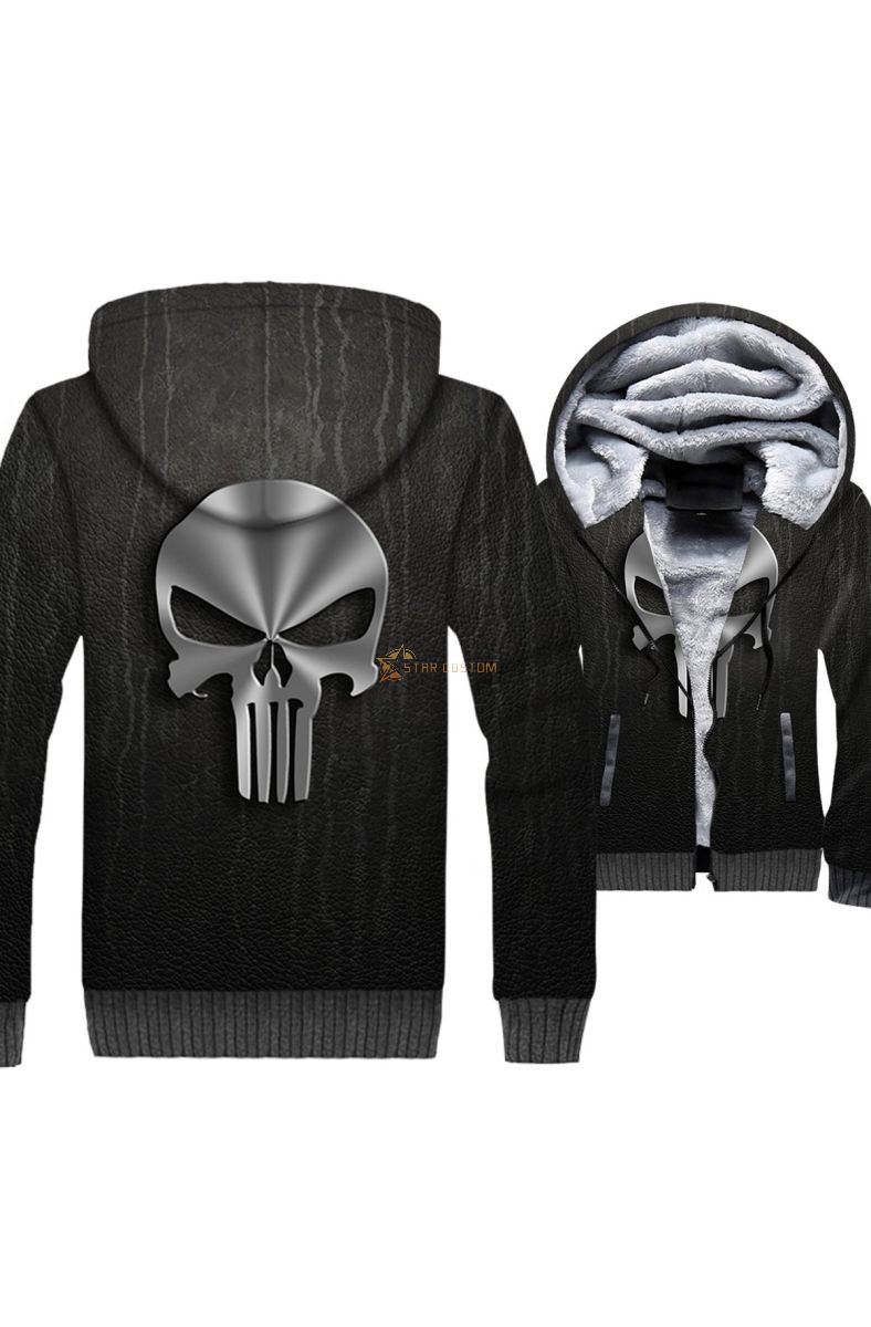 Ghost Rider Skull Series Hoodie Black