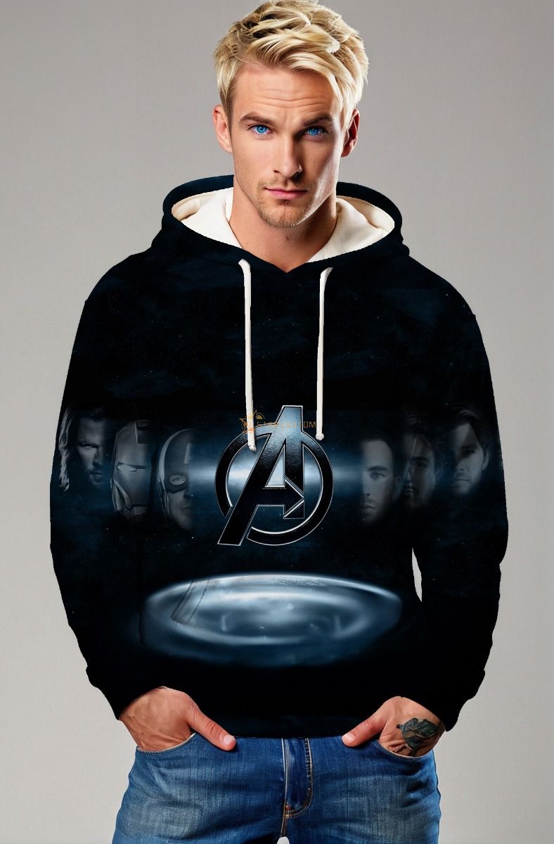 Avengers Shadow Alliance Pullover Hoodie – Cinematic Team Edition