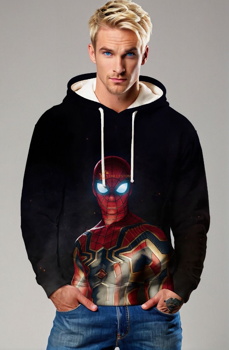 Spider-Man Hoodie – Iron Suit Edition