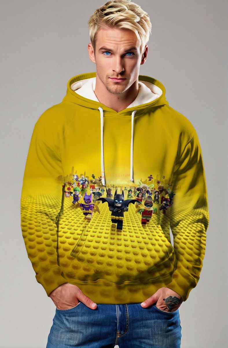 LEGO Batman Movie Hoodie – Yellow Brick Chase