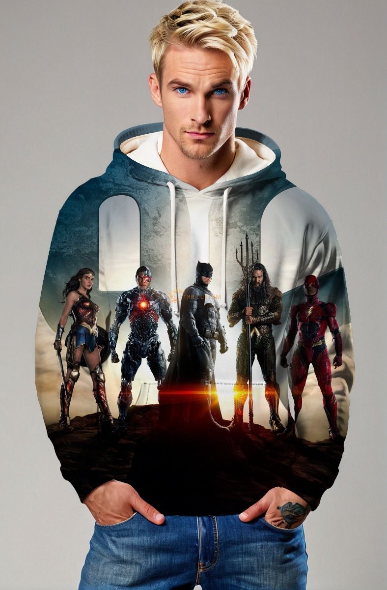 Justice League Heroes Hoodie – United in Battle