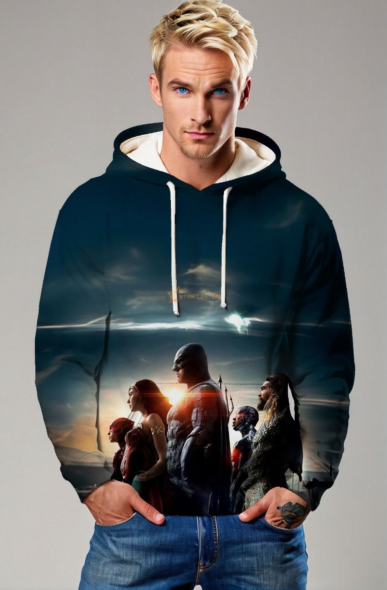 Justice League Horizon Hoodie – United at Sunset