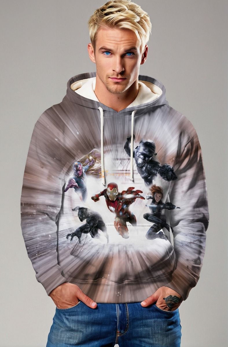 Avengers Velocity Hoodie – Heroes in Full Charge