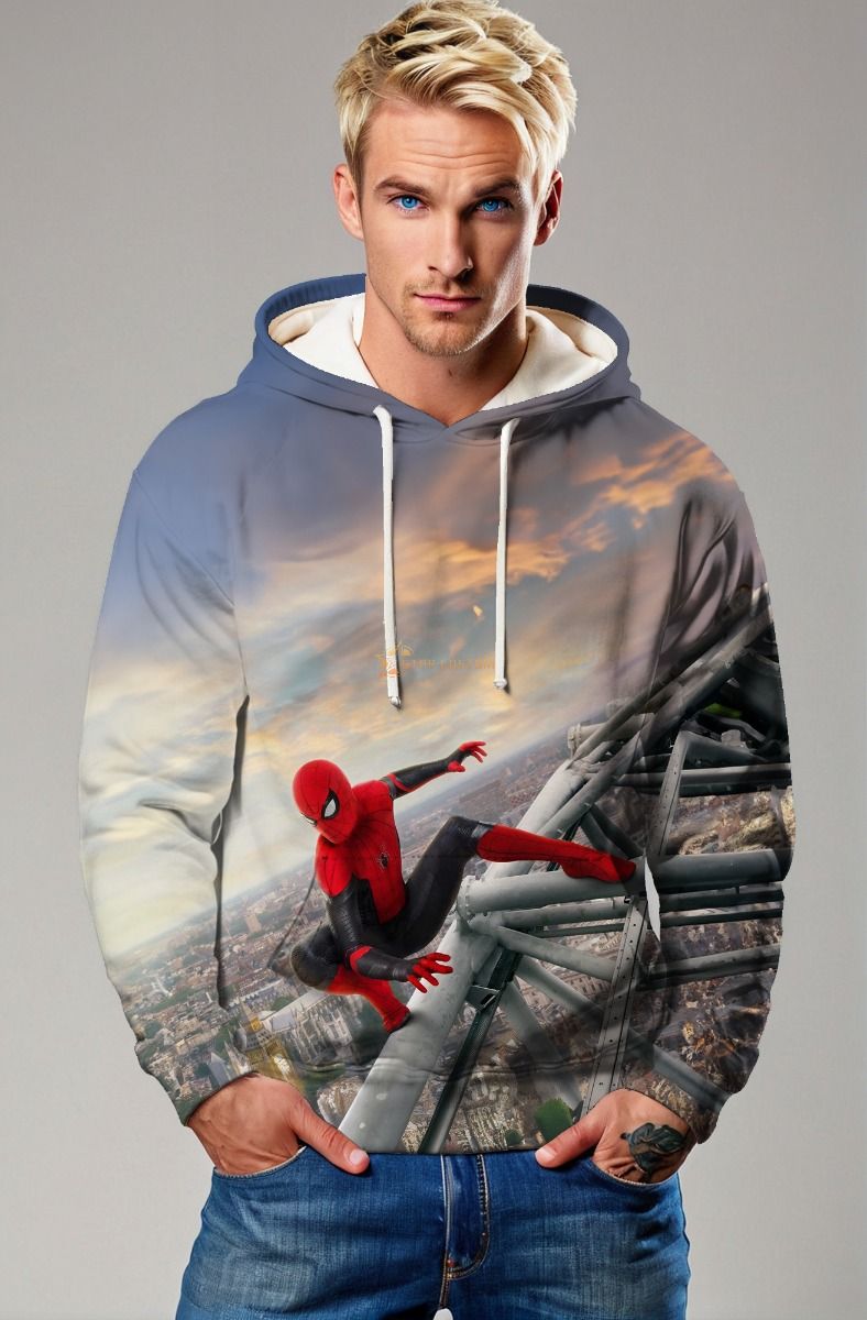 Spider-Man Skyline Hoodie – Tower Climb