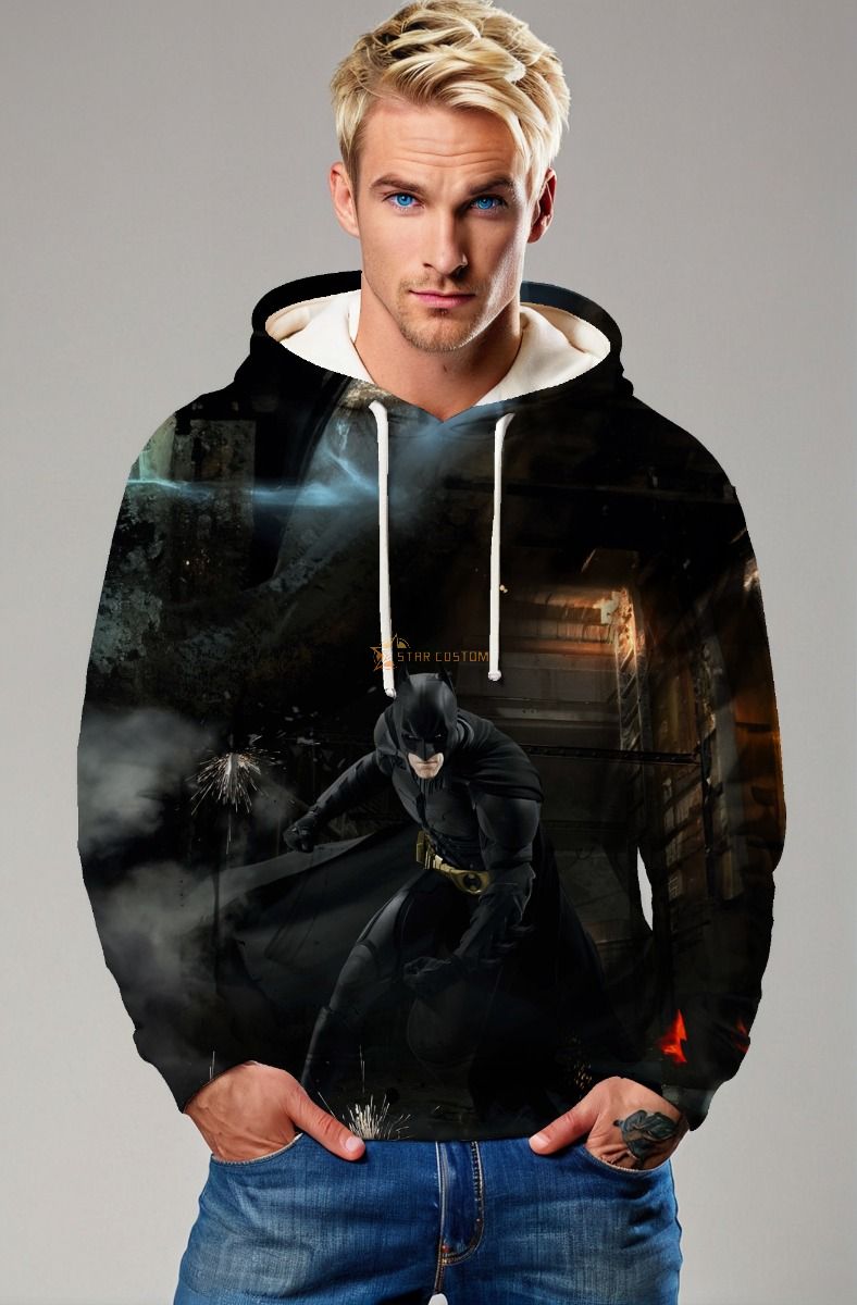 Dark Knight Hoodie – Gotham Shadows
