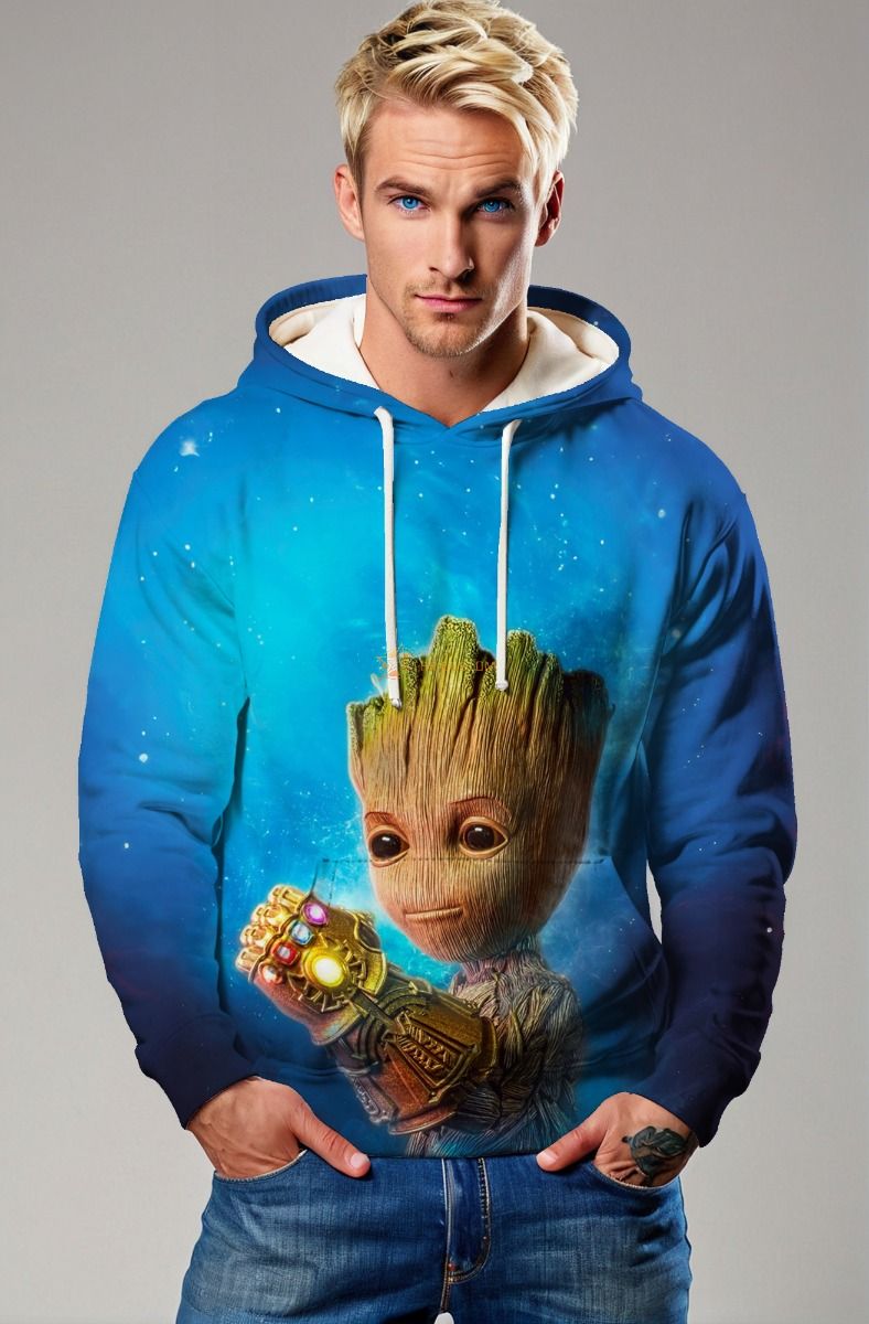 Baby Groot Hoodie – Infinity Power