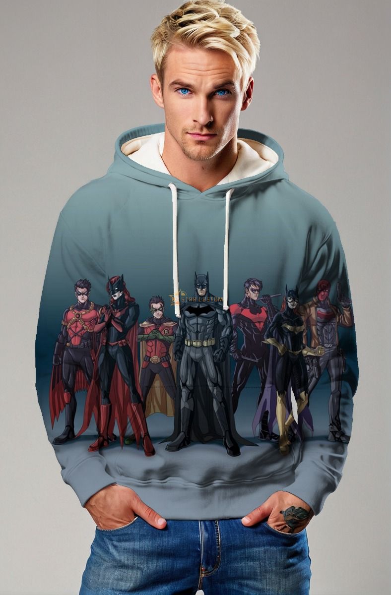 Batman Family Hoodie – Dark Knight Alliance