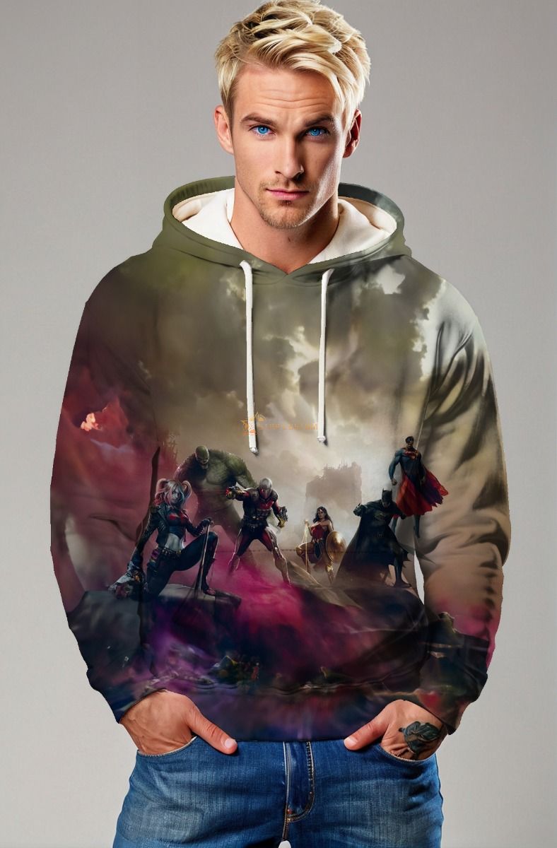 Justice League Battlefield Hoodie