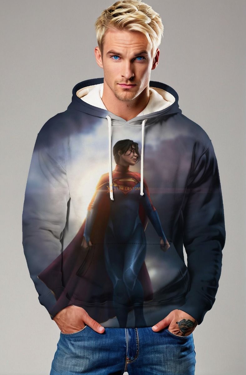 Justice United Lineup Hoodie – Dark Smoke Fire Pullover