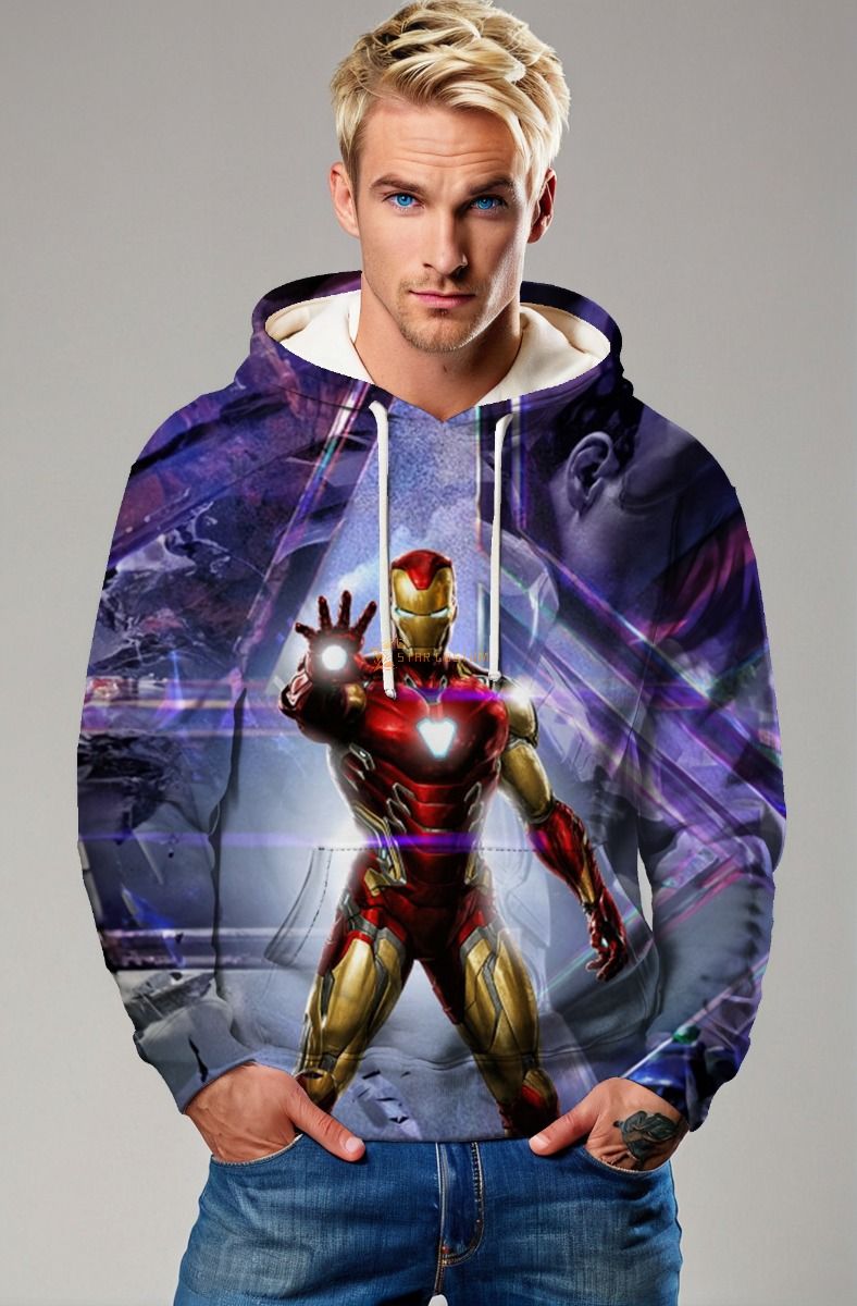 Iron Man Arc Reactor Legacy Pullover Hoodie