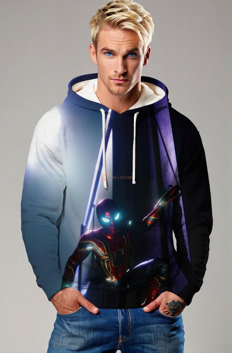 Shadow Prowler Spider Hoodie – Iron Suit Night Ops