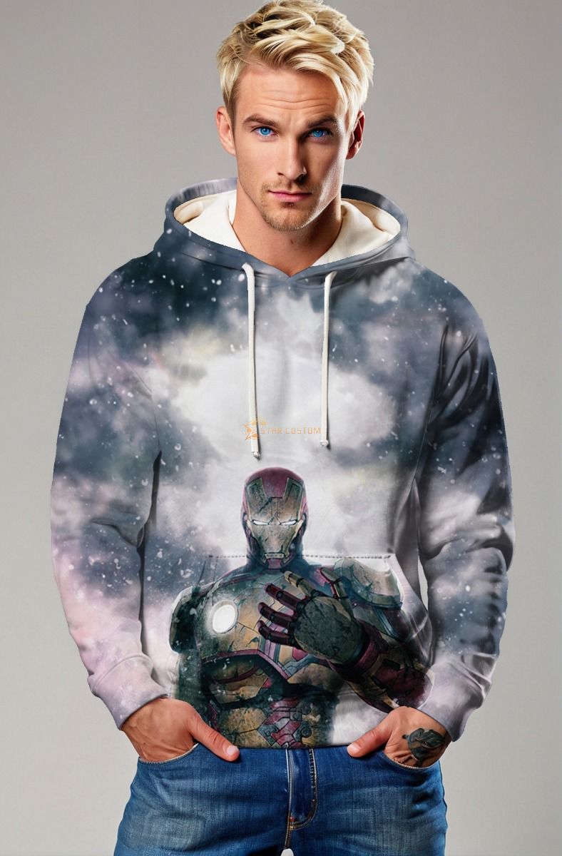Iron Resolve Hoodie – Galactic Ash Edition