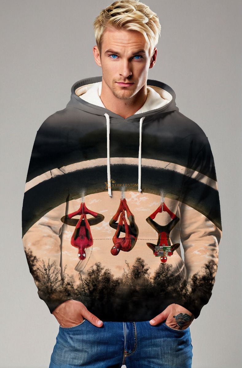 Web Trio Hoodie – Sunset Swing