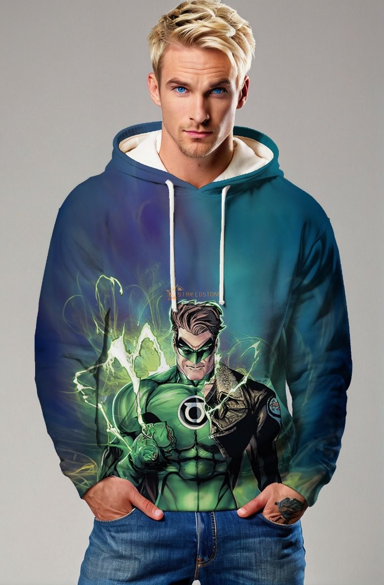 Emerald Willpower Hoodie – Hal Jordan Unleashed