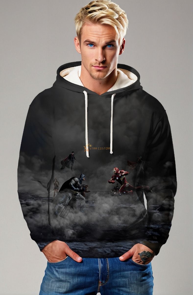 Clash of Legends Hoodie – Dark Fog Edition