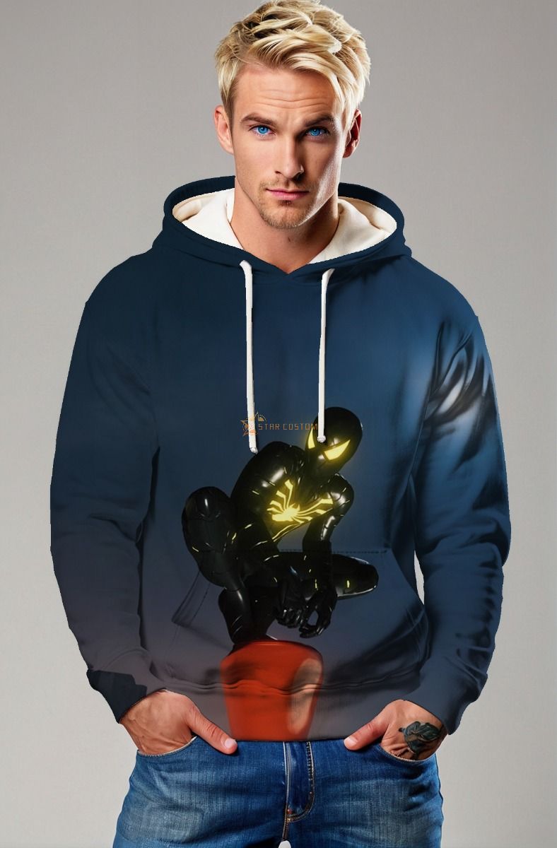 Shadow Strike Hoodie – Stealth Spider Edition
