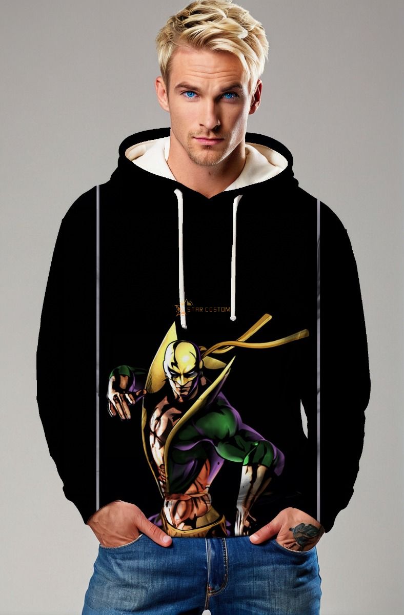 Bruce Banner Hoodie - Epic Green & Black Marvel Design